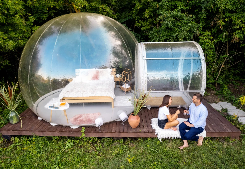 bubble tent pop up